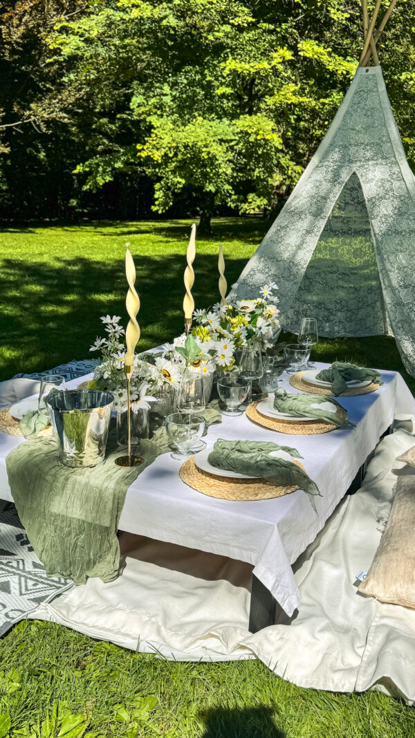 Sage Serenity (Beige, Sage Green & White) - Image 5