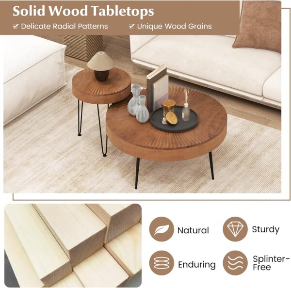 Round Table Set of 2 - Image 6