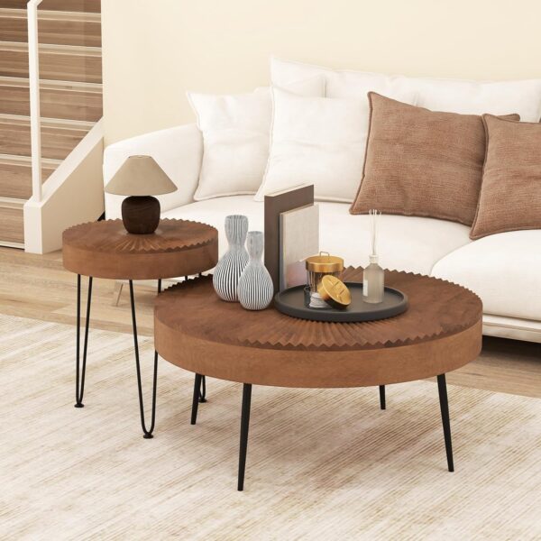 Round Table Set of 2 - Image 7